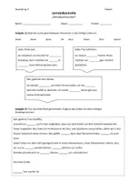 Vorschau - Test - Test Lernzielkontrolle Anredepronomen - Deckblatt