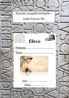 Aperçu - Préparation de séquence / Séquence complète - Latin Forum_9H_Dossier supplémentaire + corrigé - Page de couverture