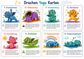 Vorschau - Bildkarten - Gefühlsdrachen Meine Gefühle Yogakarten - Seite 3