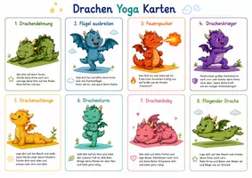 Vorschau - Bildkarten - Gefühlsdrachen Meine Gefühle Yogakarten - Seite 2