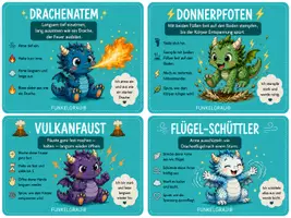 Vorschau - Bildkarten - Gefühlsdrachen Helferkarten bei Wut - Seite 3