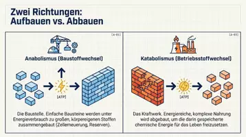 Vorschau - Arbeitsblätter - Stoffwechsel & Energiegewinnung Biologie PLUS Lernposter - Seite 3
