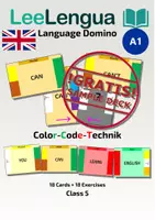 Vista previa - Juegos / Gamificación - Juego de dominó: Can / Can't 🧩 Estructura de frases en inglés (Versión de prueba) - Portada