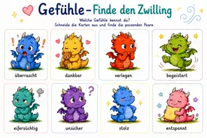 Vorschau - Spiele - Gefühlsdrachen Spiel Finde den Zwilling - Seite 3