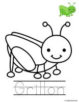 Aperçu - Matériel pour travaux manuels / dessin - Activité de coloriage des insectes - Page de couverture