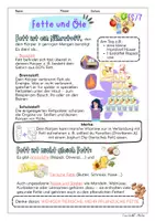 Vorschau - Arbeitsblätter - Ernährungspyramide Fette und Öle - Seite 2
