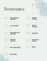 Aperçu - Autre type de ressources - Planner Mon CRPE version concours Bac+3 PDF - Page 3