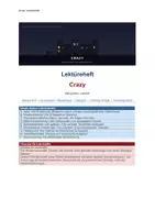 Vorschau - Unterrichtsreihen - Crazy (Benjamin Lebert): Komplettpaket | 5 Materialien: Lektüreheft, Figuren, Klassenarbeiten, Identität & Film | Coming-of-Age & Inklusion | Kl. 8–9 | sofort einsetzbar - Seite 1