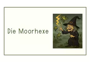 Vorschau - Präsentationen/Tafelbilder - Bildkarten zum Musizieren mit der Hexe im Moor - Seite 1