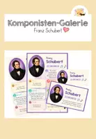 Vorschau - Poster - Komponisten-Steckbrief & Poster: Franz Schubert - Deckblatt