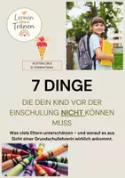 Vorschau - Fördermaterial/Inklusion - 7 Dinge, die dein Kind nicht können muss - Deckblatt