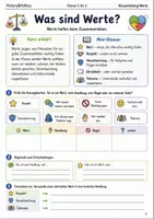 Vorschau - Arbeitsblätter - Wertewoche zum Schulstart Arbeitsheft Klasse 5 bis 6 Klassengemeinschaft und respektvolles Miteinander - Seite 1