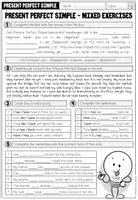 Vorschau - Arbeitsblätter - PRESENT PERFECT SIMPLE - Worksheet Package - Seite 3