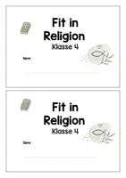 Vorschau - Arbeitsblätter - Religion Klasse 3 Wiederholungsheft am Ende des Schuljahres - Seite 3