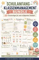 Vorschau - Stationenlernen - Schulanfang Klassenmanagement Bundle | Belohnungssystem, Klassenregeln, Verhaltensampel & Reward Charts | Grundschule PDF - Deckblatt