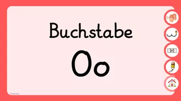 Vorschau - Präsentationen/Tafelbilder - Digitales Tafelbild - Buchstabeneinführung O - Seite 1