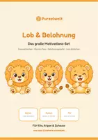 Vorschau - Bildkarten - Belohnungssystem Kita – Lob & Sterne - Deckblatt