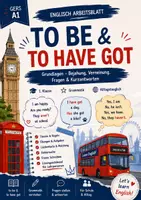 Vorschau - Arbeitsblätter - To be und to have got – Englisch Grammatik Arbeitsblatt A1 für die 1. Klasse mit Lösungen - Deckblatt