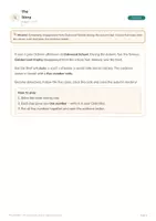 Vorschau - Arbeitsblätter - Herbst Escape Room Englisch Klasse 5–6 – The Autumn Mystery at Oakwood School | Simple Past A2 - Seite 3