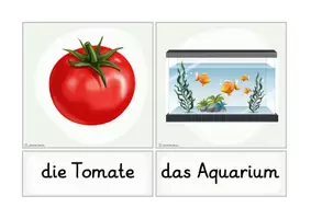Vorschau - Stationenlernen - Buchstabeneinführung- Bildkarten A - Seite 3