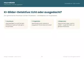 Vorschau - Stundenentwürfe - Hallo Medien: Gratis-Vorschau Klasse 1-2 - Seite 1