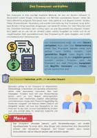 Vorschau - Arbeitsblätter - Das Finanzamt: Steuererklärung & Steuerbescheid - Seite 1