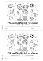 Vorschau - Arbeitsblätter - Ethik - Wir sind verschieden Klasse 3 - LH1 Werterziehung - Seite 1
