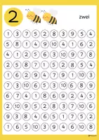 Vorschau - Unterrichtsreihen - Zahlensuchsel (1-10) für Freiarbeit/Zahlenweg 1. Klasse - Seite 3