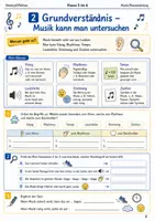 Vorschau - Arbeitsblätter - Basisscreening Musik Klasse 5 bis 6 Arbeitsheft - Seite 1