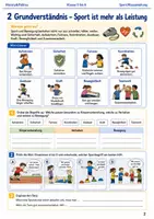 Vorschau - Arbeitsblätter - Basisscreening Sport und Bewegung Arbeitsheft Klasse 5 bis 6 - Seite 1