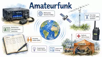 Vorschau - Arbeitsblätter - Arbeitsblätter zum Thema "Amateurfunk" (Lückentext, Hörverstehen) + Lösung & MP3 - Seite 3