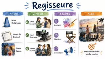 Vorschau - Arbeitsblätter - Arbeitsblätter "Regisseur" + Lösung & MP3 + Infografik - Seite 3