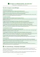 Vorschau - Arbeitsblätter - Selbstlerneinheit/Wiederholung: Inhaltsangabe eines literarischen Textes inklusive Kurzgeschichte (Text) - Seite 1