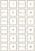 Vorschau - Spiele - Paarspiel 1x1 Übungsspiel (Kernaufgaben und Quadrataufgaben) - Seite 3