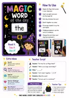 Προεπισκόπηση - FREE Magic Word of the Day - Daily Sight Word Routine - Εξώφυλλο