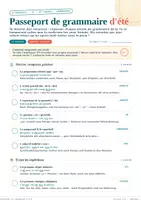 Vorschau - Arbeitsblätter - Passeport de grammaire d'été – Französisch 7. Klasse Gymnasium | Ferien-Grammatik-Pass + Übungsheft mit Lösungen (LehrplanPLUS Bayern, 2. Fremdsprache) - Seite 1