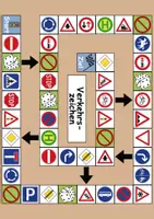 Vorschau - Arbeitsblätter - Materialpaket - Nichtleser - Verkehrsschilder / Verkehrszeichen - DaZ/DaF / Deutsch / Sachunterricht - Seite 2