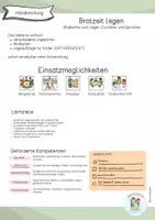 Vorschau - Stationenlernen - Legespiel / Pausenbrot / Brotzeit legen – Bildkarten & Legeaufträge für DaZ, Vorschule und Freiarbeit / Sommerferien / Bildergeschichte / - Seite 2