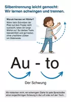 Vorschau - Arbeitsblätter - Silbentrennung Deutsch Arbeitsheft PLUS Lernposter - Seite 1