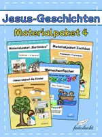 Vorschau - Stundenentwürfe - Jesus Materialpaket 4 - Deckblatt