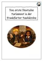 Vorschau - Arbeitsblätter - Das Parlament in der Frankfurter Paulskirche - Ein Rollenspiel - Deckblatt