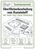 Vorschau - Arbeitsblätter - Kunststoff bearbeiten: 6 Praxisbausteine für Klasse 5/6 - Deckblatt