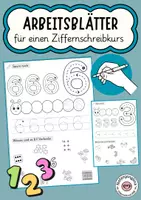 Vorschau - Stationenlernen - Arbeitsblätter Zahlen Zahlenraum 10 - Deckblatt