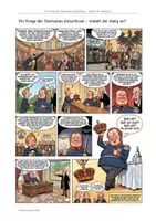 Vorschau - Arbeitsblätter - Die Frage der Deutschen Kaiserkrone - Ein Comic - Seite 1