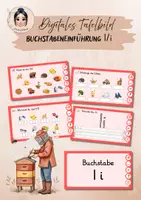 Vorschau - Präsentationen/Tafelbilder - Digitales Tafelbild - Buchstabeneinführung I - Deckblatt