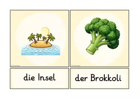 Vorschau - Fördermaterial/Inklusion - Buchstabeneinführung I - Bildkarten - Seite 2
