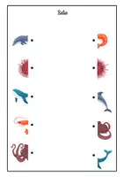 Aperçu - Apprentissages en autonomie - Les Animaux marins - Page 3