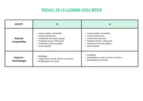 Vista previa - Unidades / Secuencias / Situaciones de Aprendizaje - CM - SISTEMATITZACIÓ DE LA LLENGUA - página 1