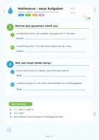 Vorschau - Arbeitsblätter - Hohlmasse - Repetition - Seite 2