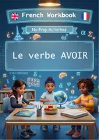 Aperçu - Feuilles d'exercices - French Grammar Workbook – Le Verbe Avoir (A1) | 20+ Activités | No Prep - Page de couverture